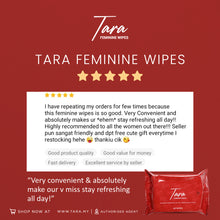 Load image into Gallery viewer, Tara Feminine Wipes (20 Wipes)