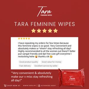 Tara Feminine Wipes (20 Wipes)