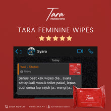 Load image into Gallery viewer, Tara Feminine Wipes (20 Wipes)