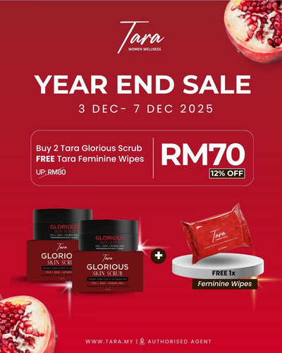 Tara Glorious Skin Scrub Duo – Year-End Sale