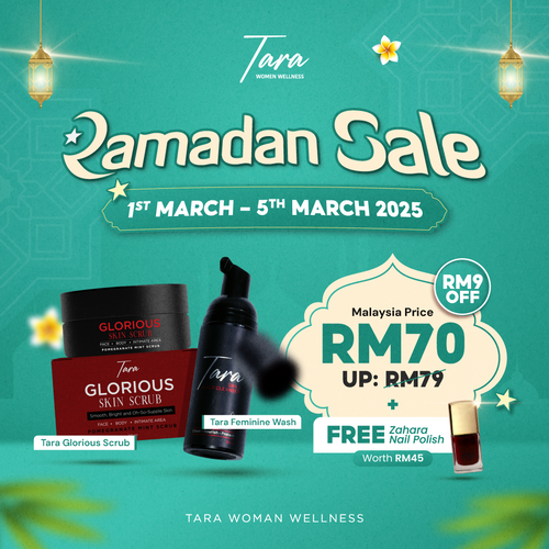 LUNAR NEW YEAR SALE (Tara Feminine Wash + Tara Glorious Scrub)