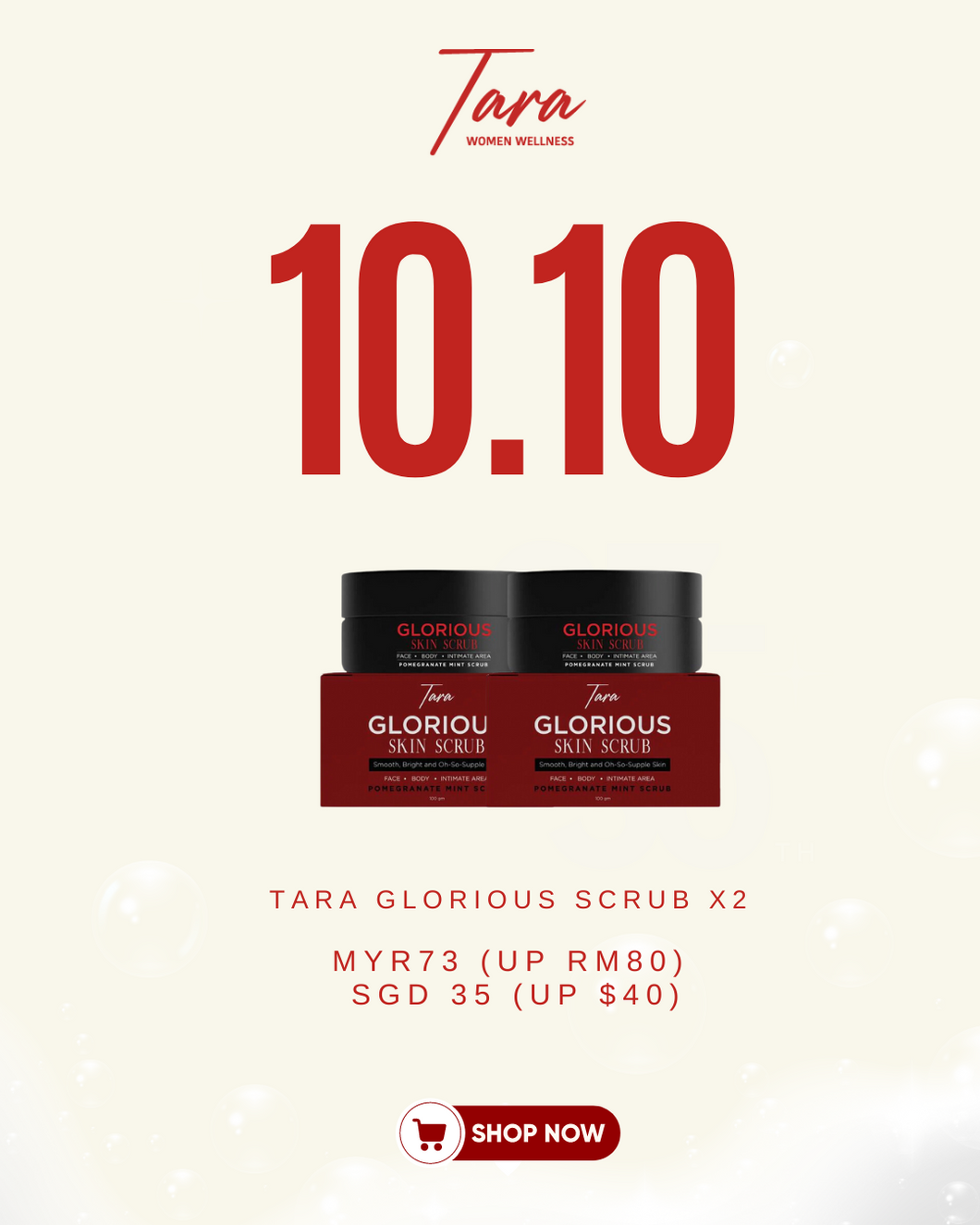 10.10 Sale! Tara Glorious Scrub